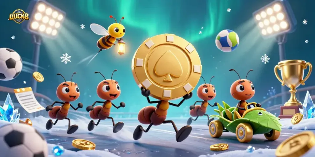 Play thrilling games at LUCK8 while enjoying vibrant 3D casino graphics and action.