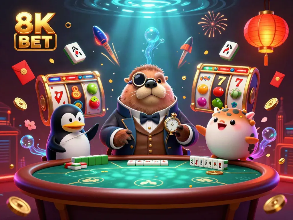 Trải nghiệm sòng bài 8K BET với đặc sản trò chơi hấp dẫn và không gian sống động