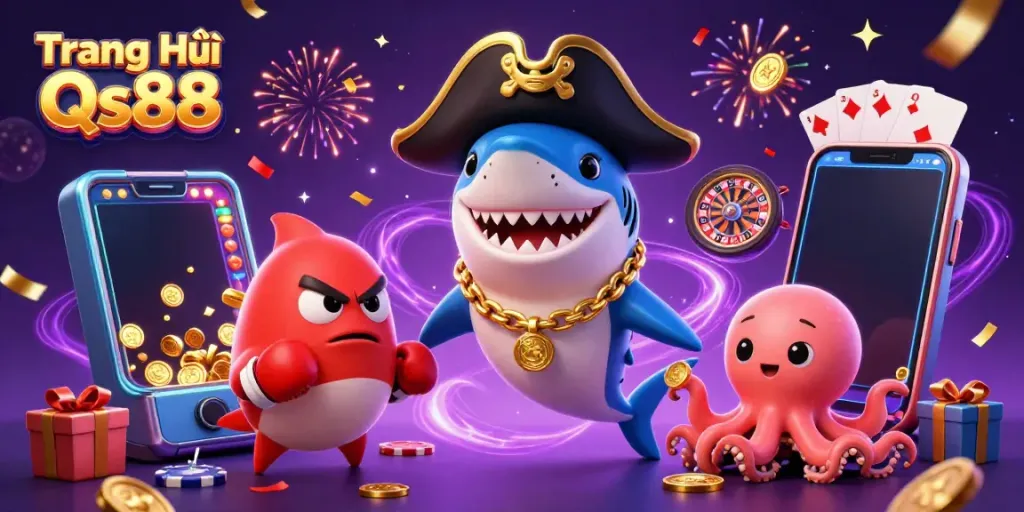 Experience thrilling games at Trang Chủ Qs88 with vibrant characters and dazzling visual effects.