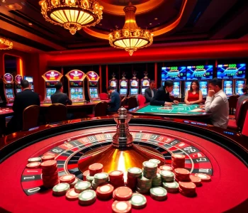 Experience the thrill of gambling at bong88.casa with a vibrant casino scene featuring roulette and poker.