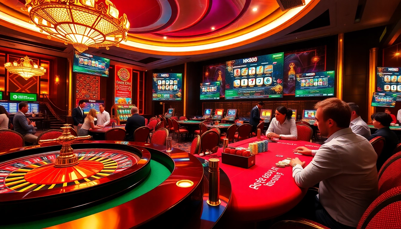 Experience the excitement of gambling at https://nk88zz.bio/ with vibrant casino visuals and engaging gameplay.