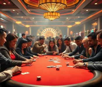 Experience excitement at 68 Game Bài with thrilling poker action and vibrant casino elements.