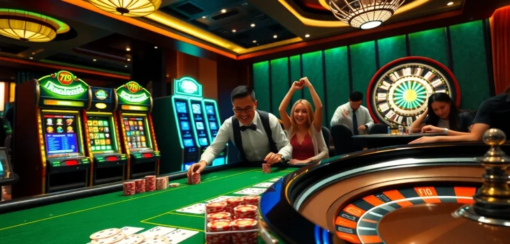 Experience the excitement of 789club with vibrant casino games and engaging players.