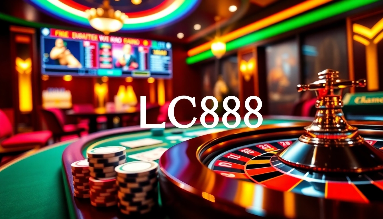 Experience thrilling gameplay at LC88 casino with enhanced poker tables and engaging roulette.