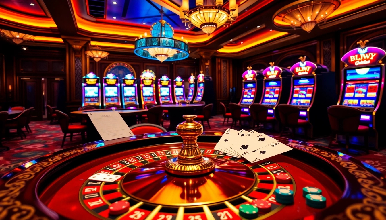 Experience immersive casino gaming at MMOO with elegant roulette tables and vibrant atmosphere.