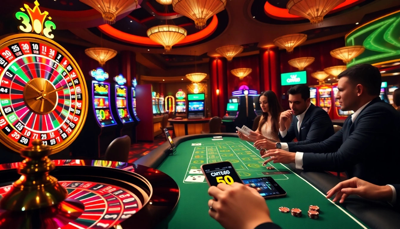 Experience thrilling gameplay at game kim88 with captivating casino elements and vibrant atmosphere.