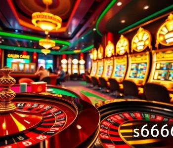 Excitement at s666hn.com as players engage with vibrant casino tables and roulette.