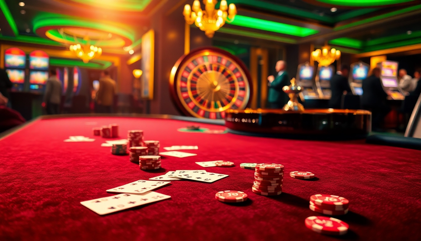 Playing cards and vibrant poker chips set at an elegant table, elevating the gaming experience at https://ww88.directory/.