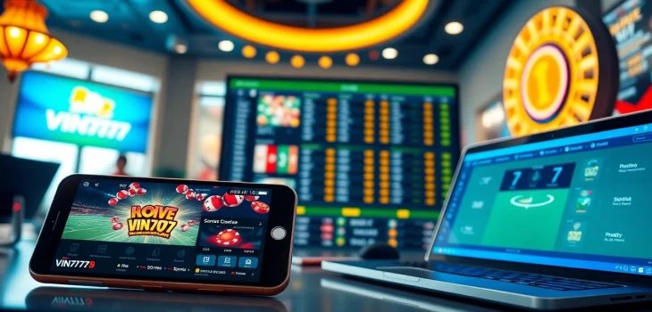 Engaging view of vin777.gb.net online betting platform with user-friendly gaming interface.