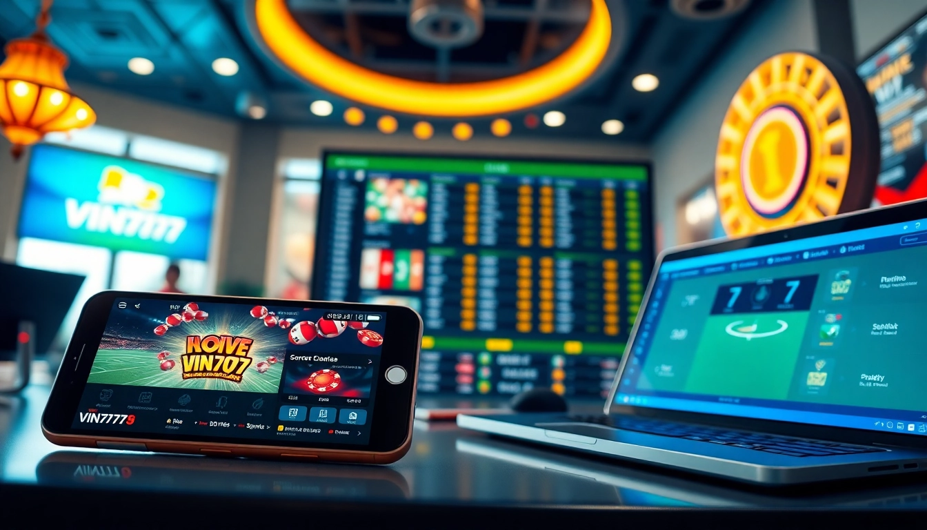 Engaging view of vin777.gb.net online betting platform with user-friendly gaming interface.