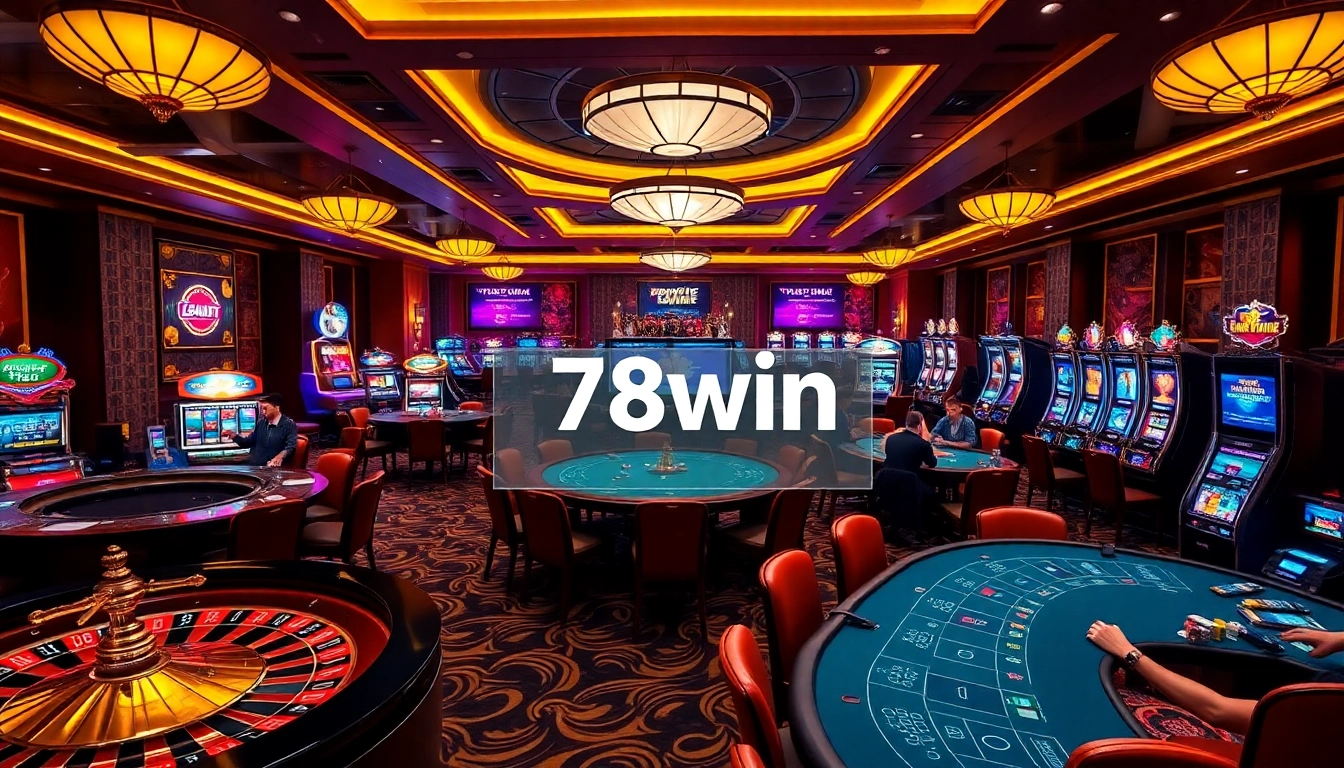Experience the thrill of 78win đăng nhập with vibrant casino games and engaging players.