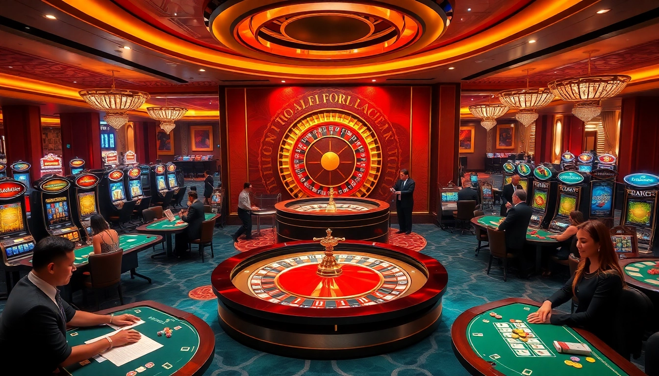 Experience the thrill of gambling at Go8's luxurious casino, with engaging games and sophisticated decor.