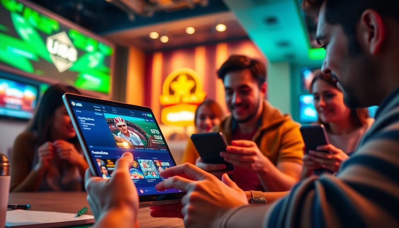 UU88 online betting platform showcasing exciting games and user-friendly interface
