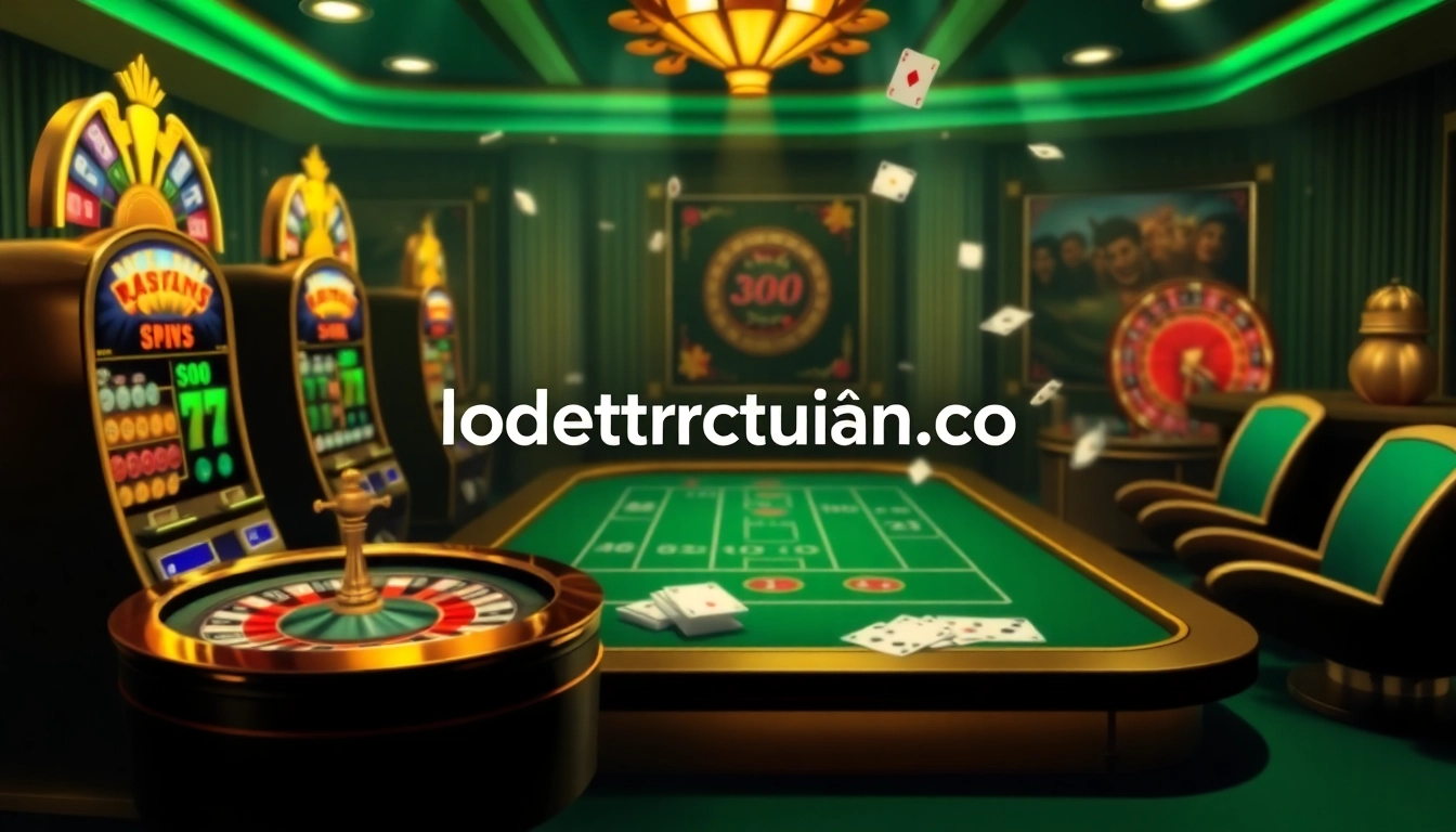 Experience online gambling excitement at https://lodetructuyen.co/ with vibrant slots, roulette, and card games.