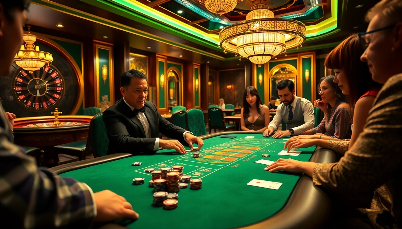Experience the thrill of poker at the b52 casino, where excitement meets luxury and strategy.