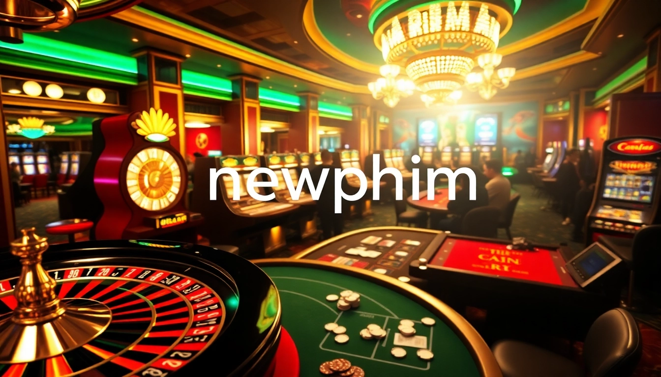 Experience thrilling gameplay and strategic betting at newphim-inspired casino.