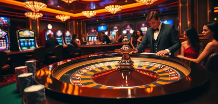 Engaging gaming experience at https://dagaz.com.co/ with players enjoying roulette and slot machines.