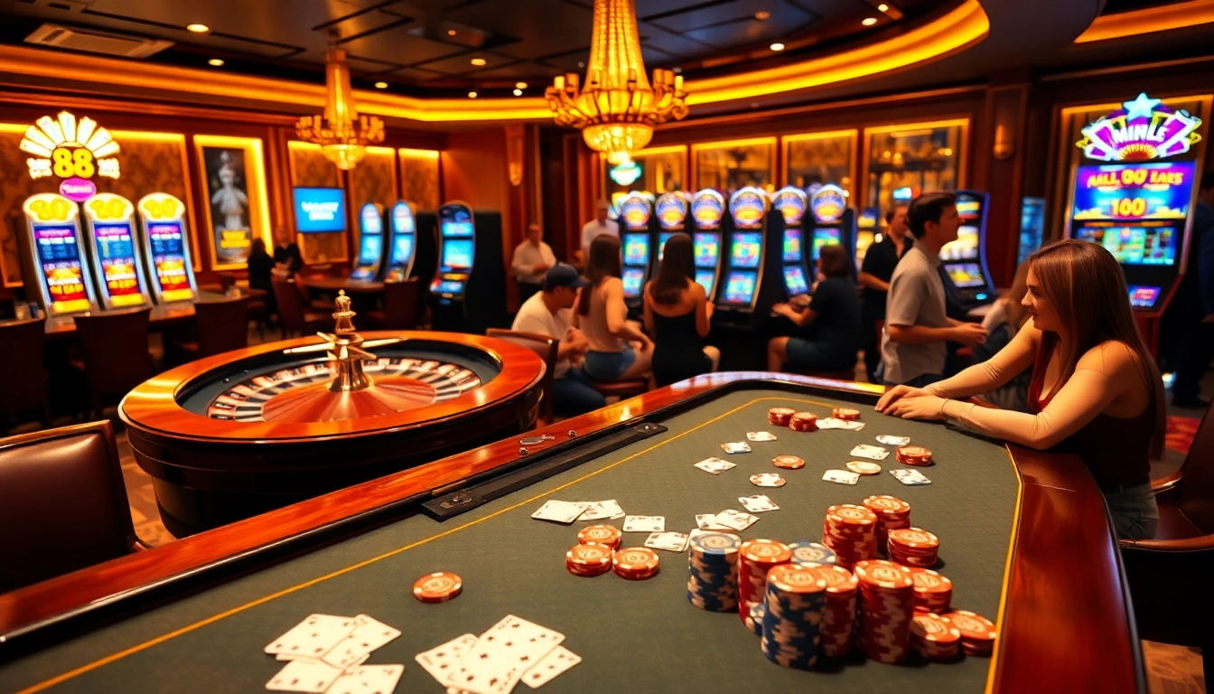 Experience the excitement of gambling at https://88aa.fail/ with vibrant poker tables and thrilling slot machines.