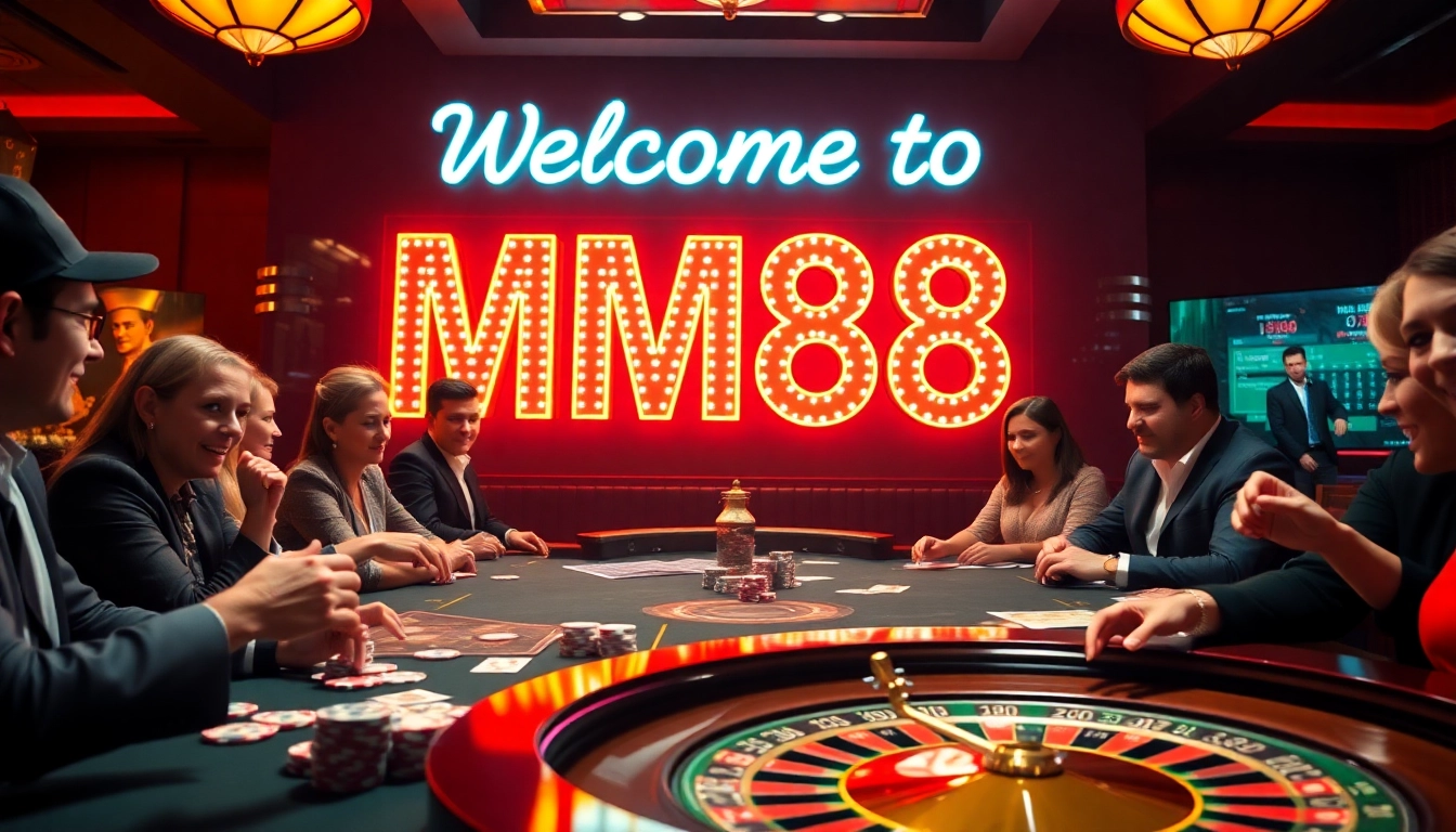Experience the thrill of gaming at https://mm88.bar/ with an exciting casino scene.