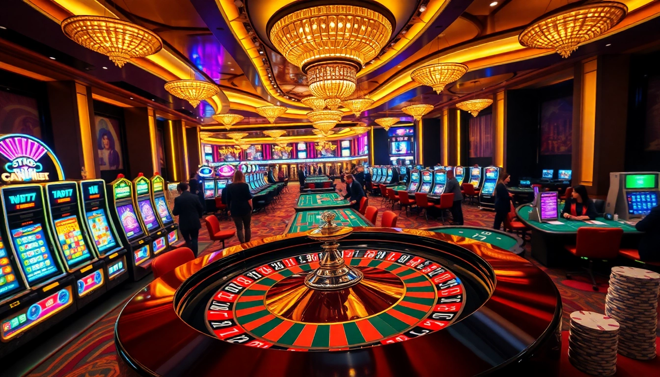 Experience the thrill of "link cm88 mới nhất" with vibrant casino tables and lively players.