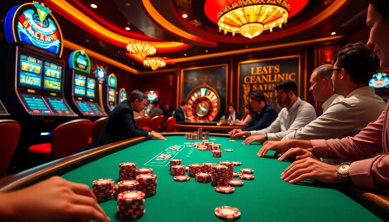 Engage in vibrant poker action at https://mint88.one/ with chips and a spinning roulette wheel.