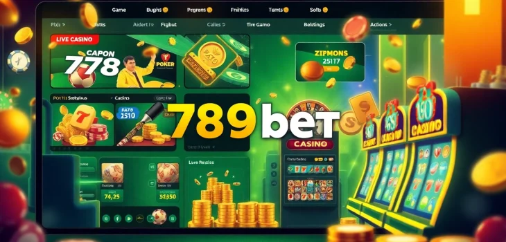 Interactive online betting interface showcasing 789bet games.