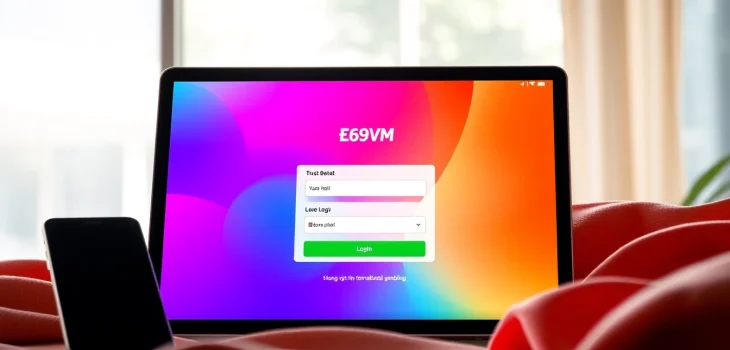 Đăng nhập 69VN with modern design and user-friendly interface.