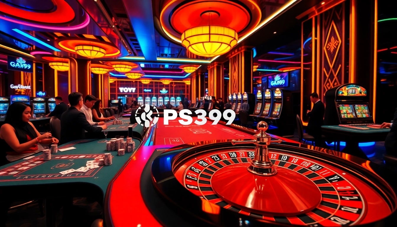 Experience thrilling action at Nhà cái PS99's vibrant online casino with modern gaming interfaces.