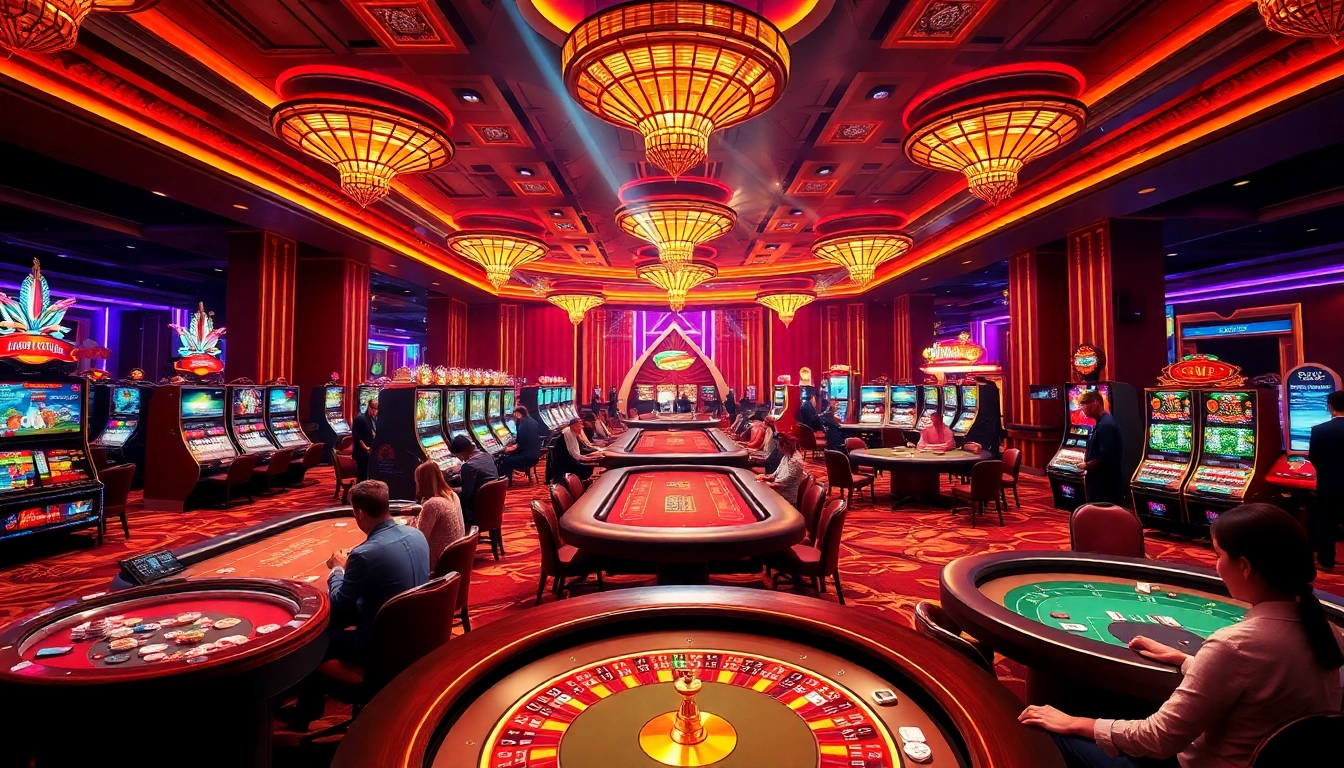 Experience the luxury of 789WIN casino with vibrant tables and engaging gameplay.