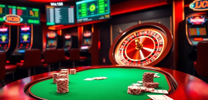 W188 offers thrilling poker action with professional players around a luxurious table