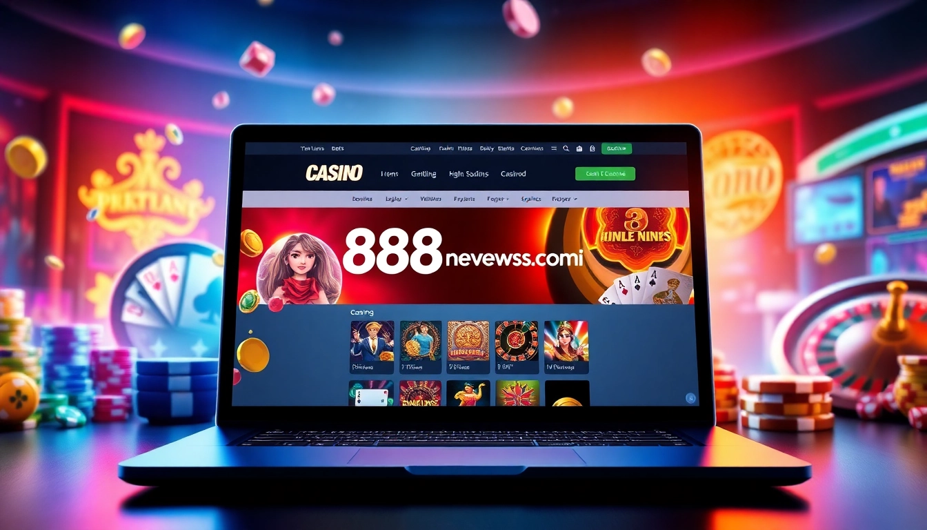 Experience thrilling online casino games at https://888newws.com/ with interactive slots and roulette.