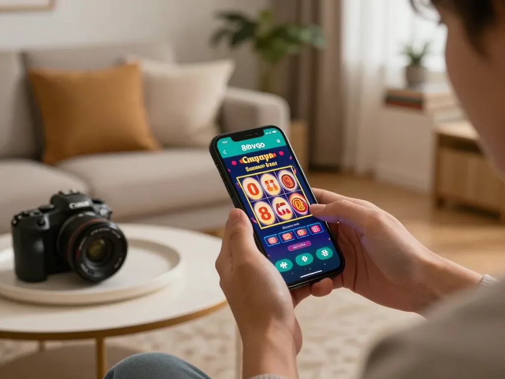Experience thrilling gameplay on the 88vvgo casino app while relaxing at home.