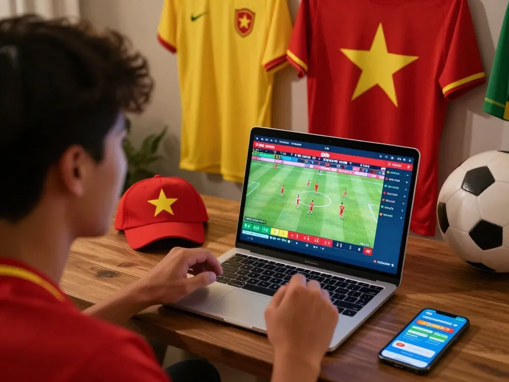 Celebrate trực tiếp bóng đá đội tuyển Việt Nam with dynamic sports betting action and excitement around