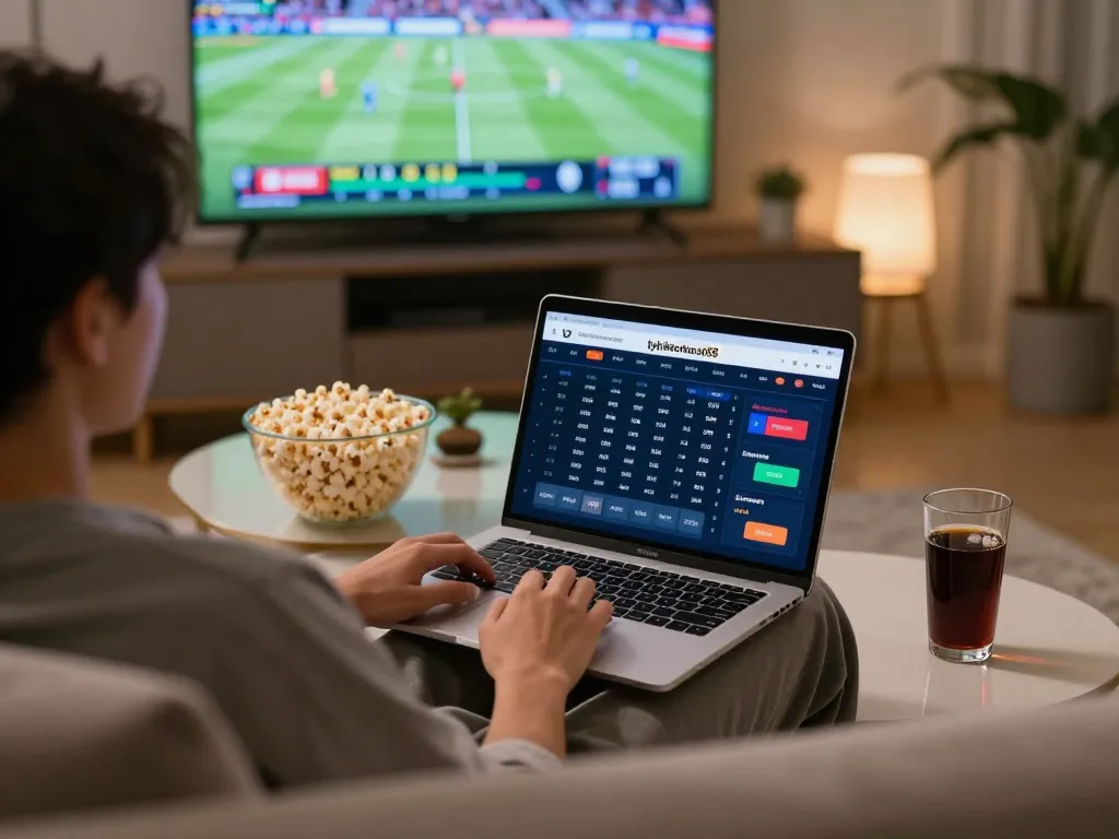 Betting on sports with real-time odds at tylekeonhacai88 during a cozy game night