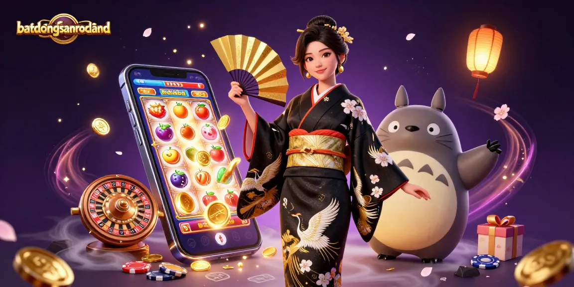 Engage in thrilling casino experiences with batdongsanrocland, showcasing exciting slot games and colorful game elements.