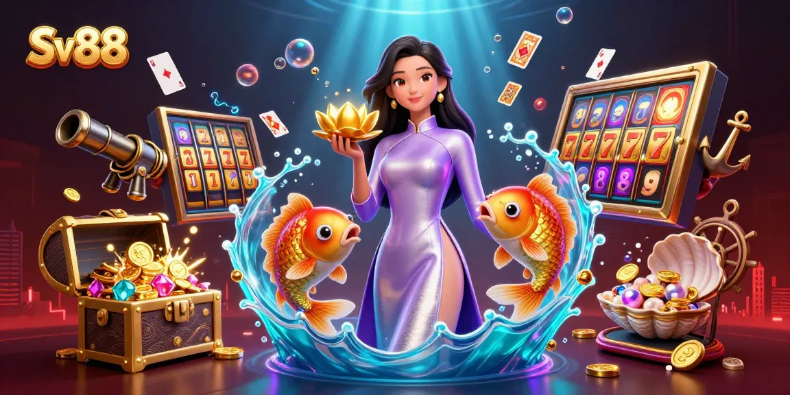 Engage in lively gambling action with Sv88's immersive game elements and stunning visual effects.