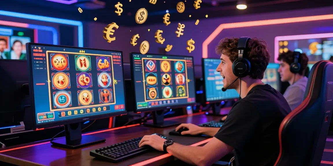 Player enjoying the thrill of online gambling at au88 casino with vibrant graphics and immersive gaming tools.