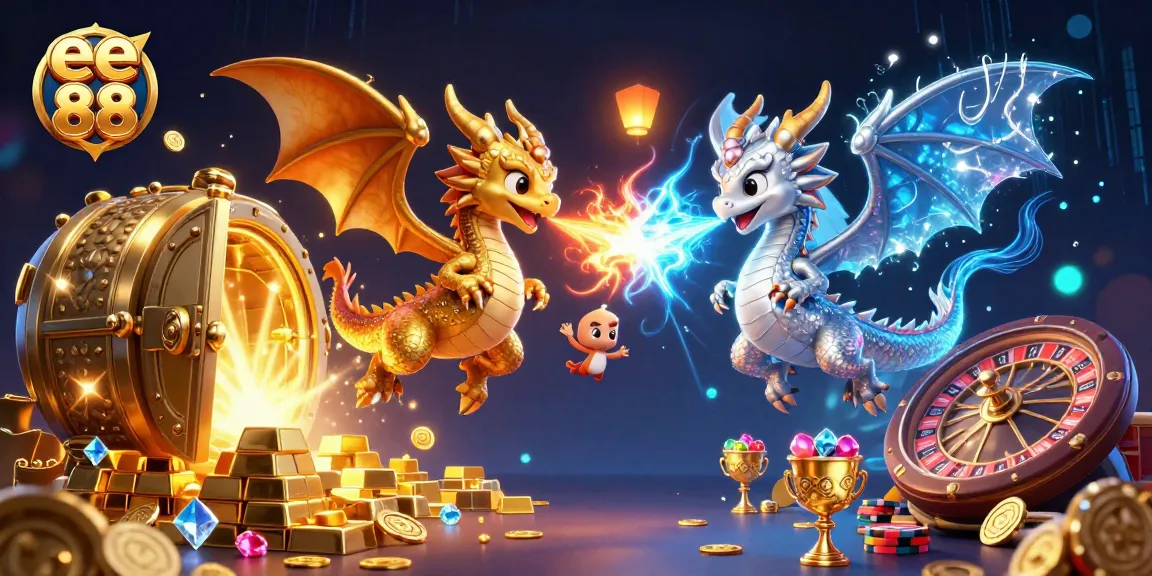 Engage with exciting gameplay at ee 88 with vibrant casino themes, dragons, and treasure elements.